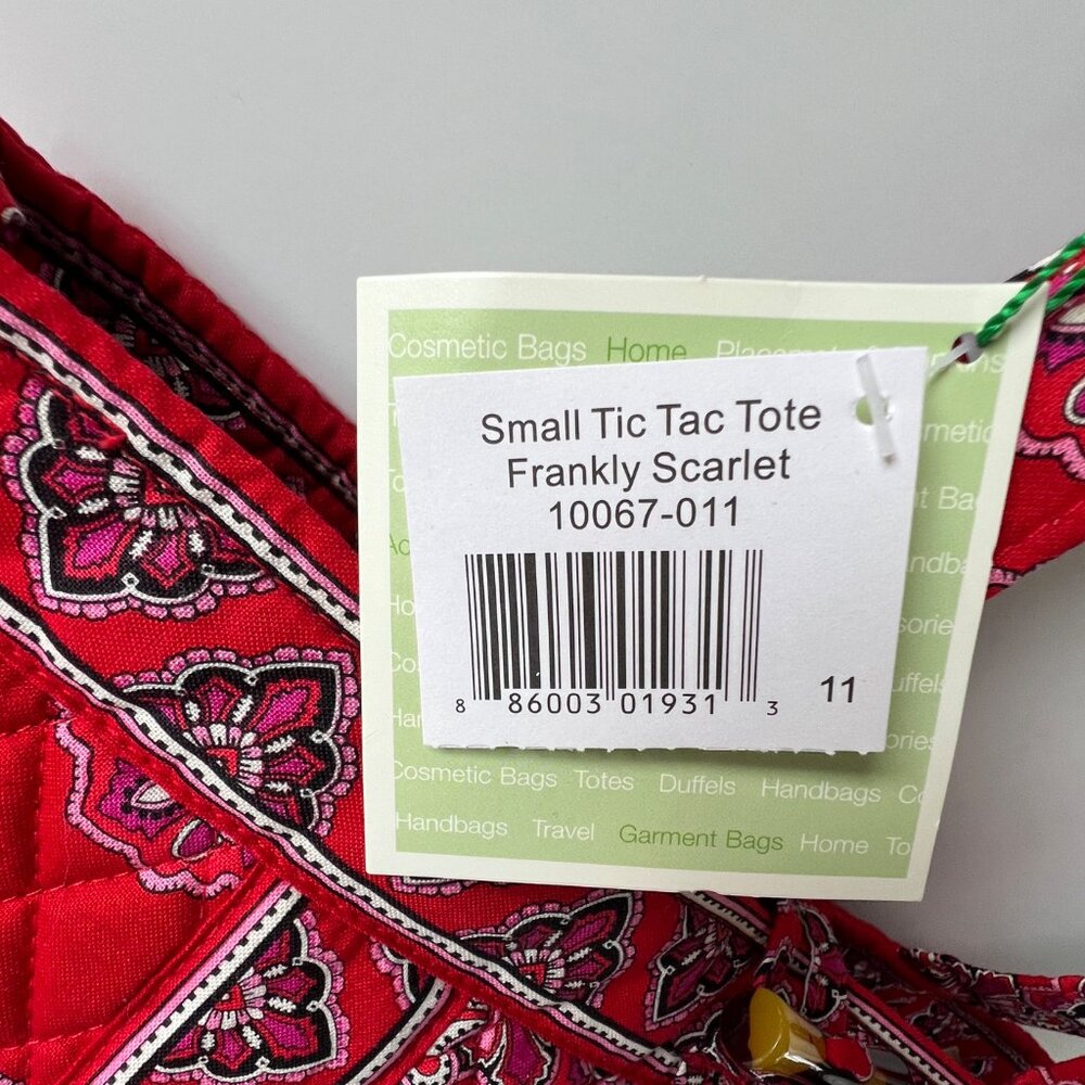Vera Bradley Small Tic Tack Tote Toggle Frankly S… - image 7